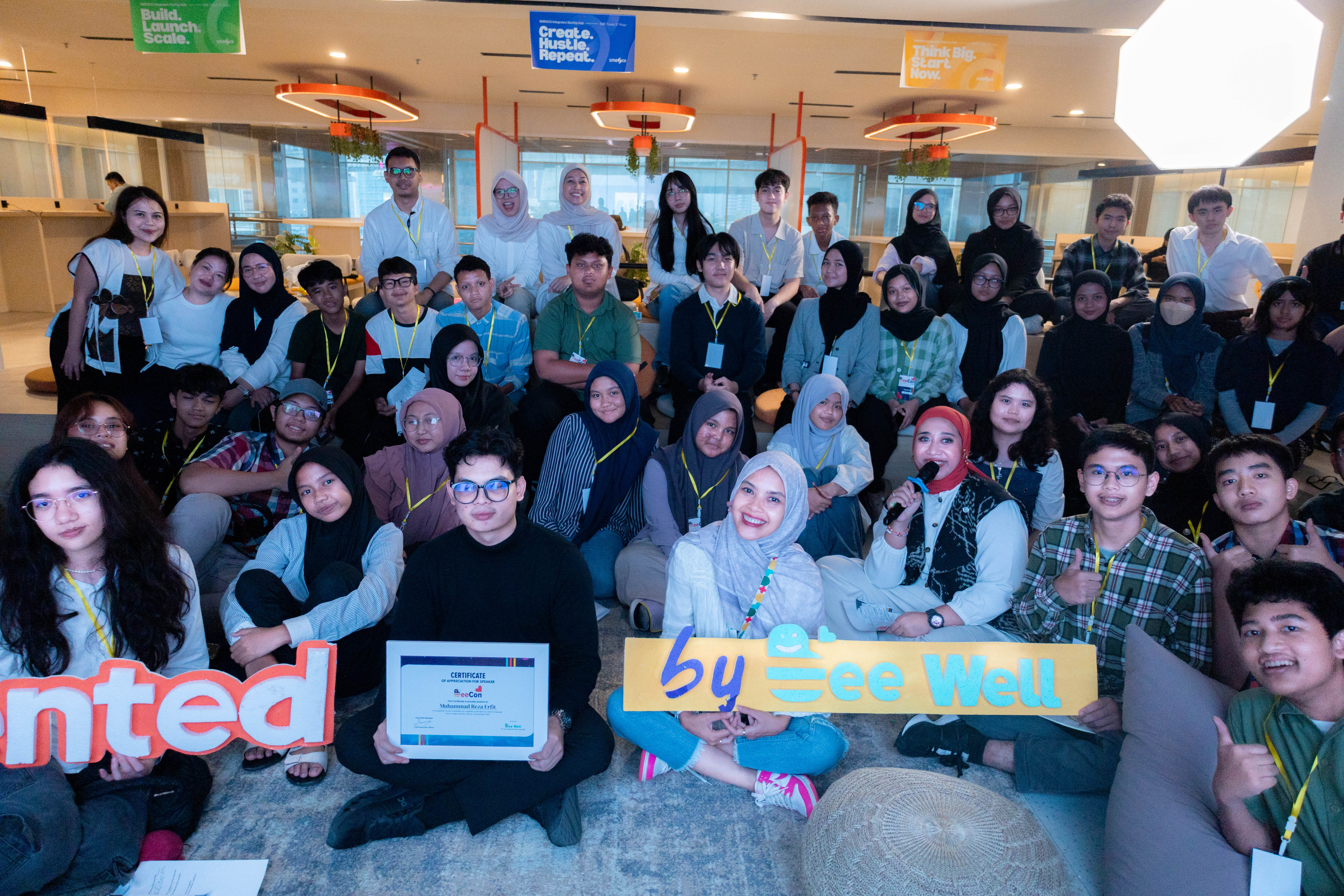 Students at BeeCon
